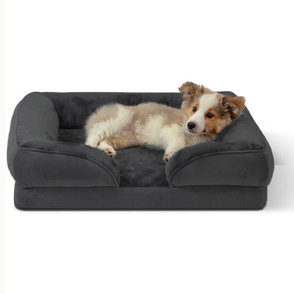 Removable And Washable Pet Sofa Bed Dog Bed Cat Bed Massage Orthopedic Functional Dog Bed Is Not Easy To Deform, Breathable And Comfortable